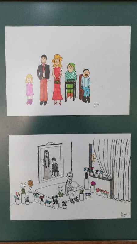 Nilüfer'de Tomris Uyar’ın öyküsü çizgilerle anlatıldı