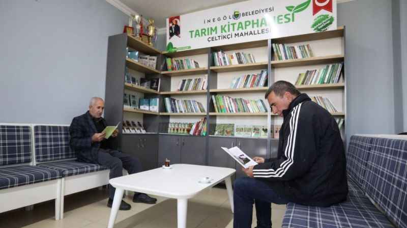 İnegöl’ün tarım kütüphanesi sayısı 2'ye çıktı