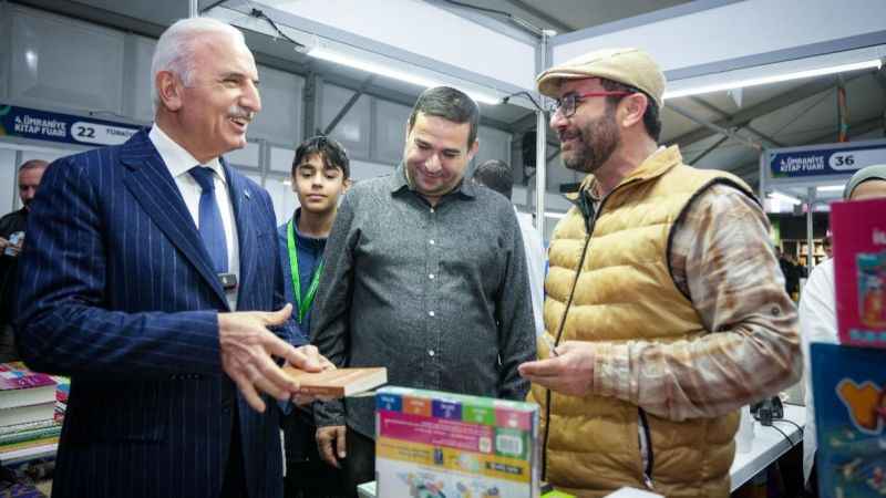 4. Ümraniye Kitap Fuarı'nda Filistin kitaplığı