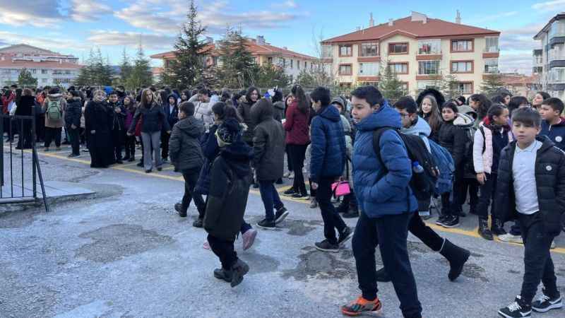 Ara tatil sonrası ilk ders zili çaldı