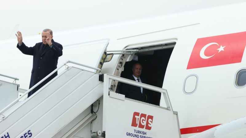 Cumhurbaşkanı Erdoğan, Cezayir’e gitti