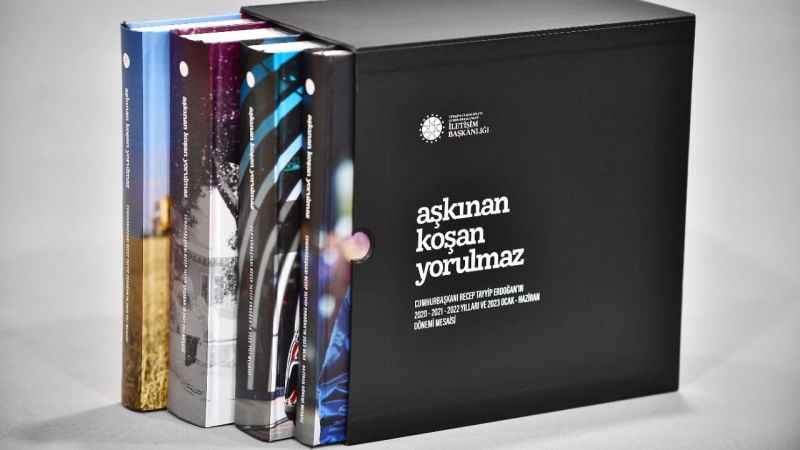 Cumhurbaşkanı Erdoğan’ın 4 yıllık çalışmaları kitaplaştırıldı