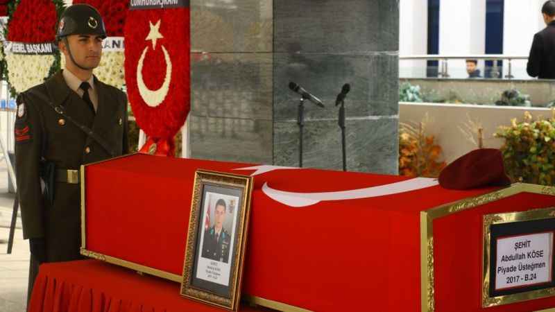 Şehit Abdullah Köse son yolculuğuna uğurlandı