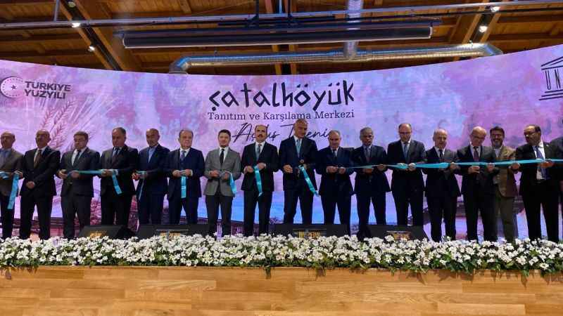 Çatalhöyük Tanıtım ve Karşılama Merkezi açıldı