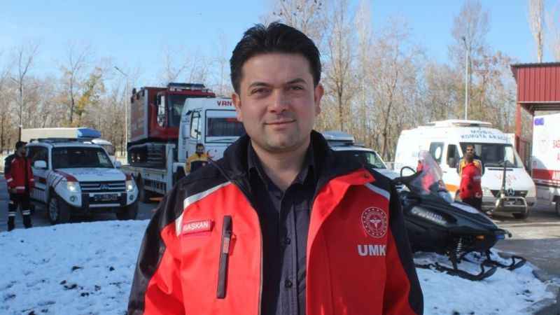 112 ve UMKE ekipleri çetin kış görevine hazır