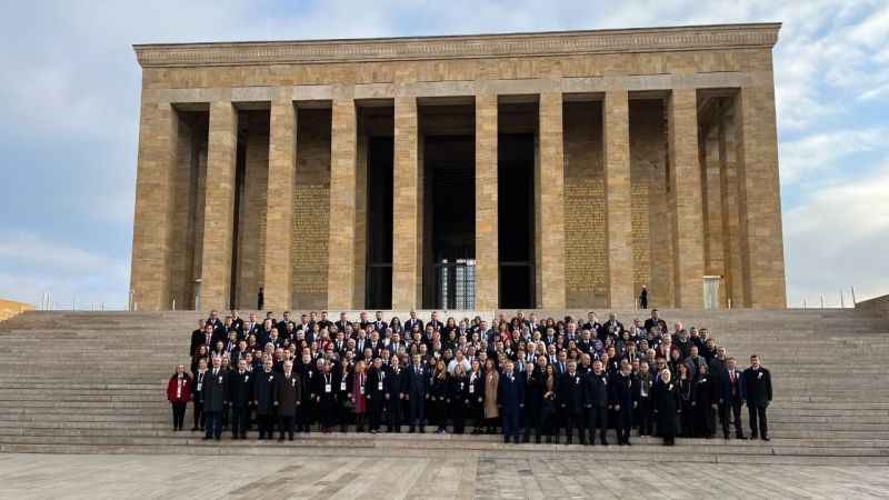 Bakan Tekin öğretmenlerle Anıtkabir’de