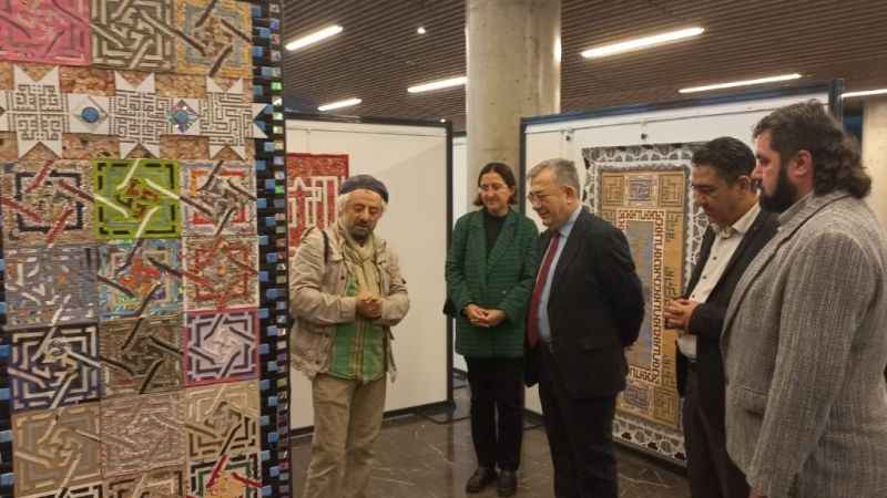 Atıklar sanat eserine dönüştürüldü