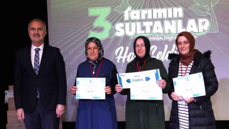 Tarımın sultanları bilgi yarışmasında yarıştı