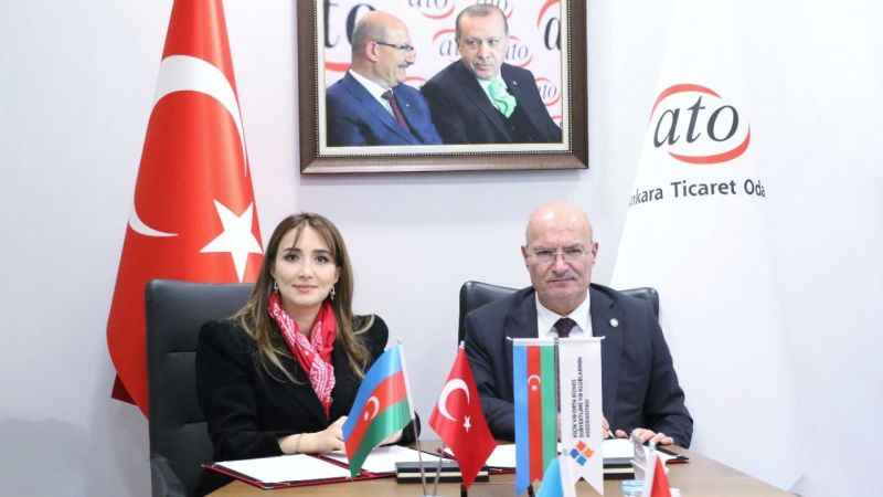 ATO ile Azerbaycan KOBSKA arasında işbirliği protokolü imzalandı