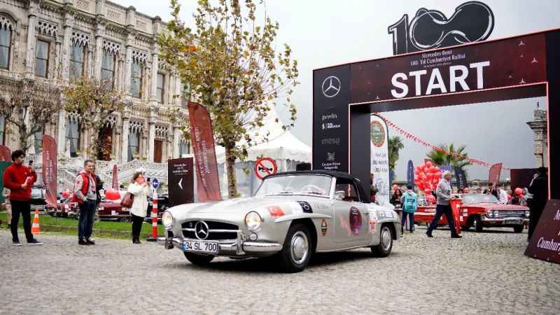 Mercedes-Benz 100. Yıl Cumhuriyet Rallisi başladı
