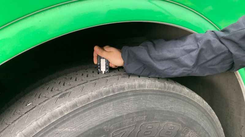 Şehirlerarası yolcu otobüslerine ‘kış lastiği’ denetimi gerçekleştirildi