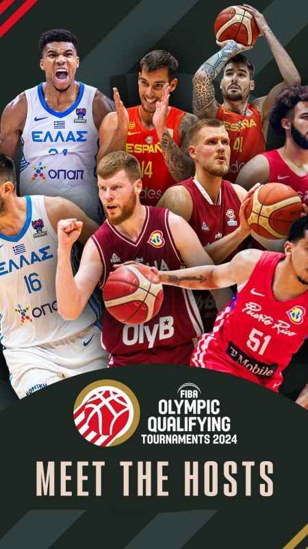 FIBA Olimpiyat Eleme Turnuvaları 2024'ün ev sahipleri onaylandı
