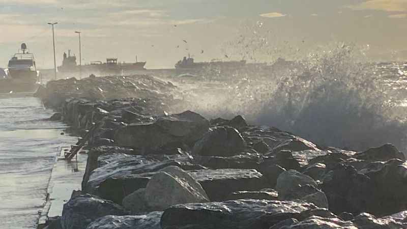 İstanbul'da lodos etkili oluyor