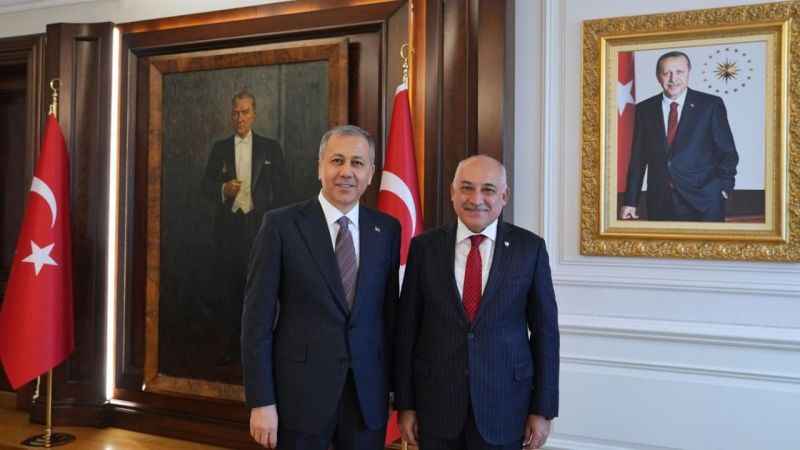 TFF Başkanı Büyükekşi’den İçişleri Bakanı Yerlikaya’ya ziyaret