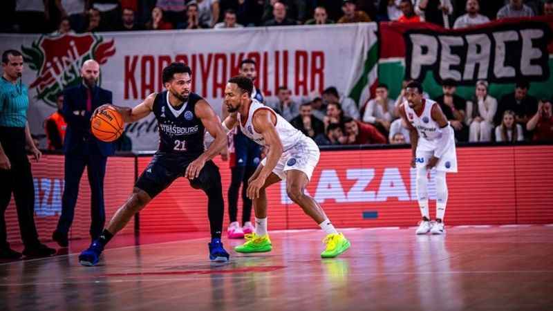 FIBA Şampiyonlar Ligi: P. Karşıyaka: 87 - Strasbourg: 72