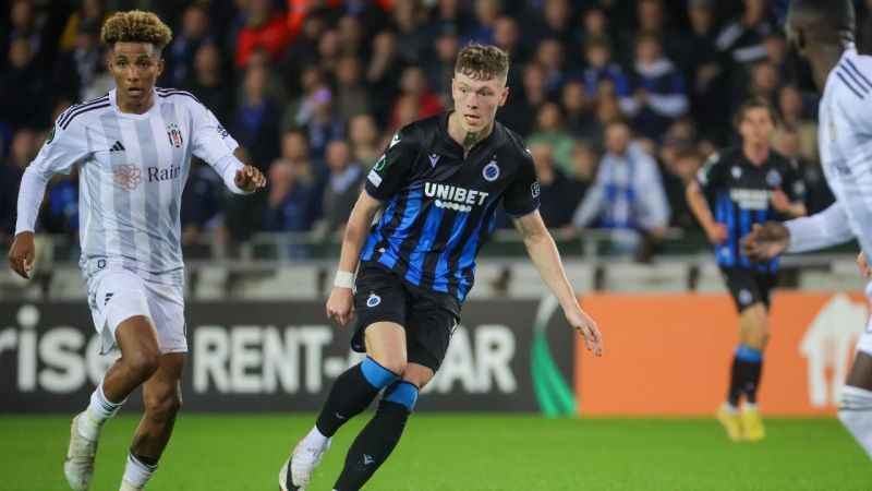 Beşiktaş, Club Brugge'ü konuk edecek