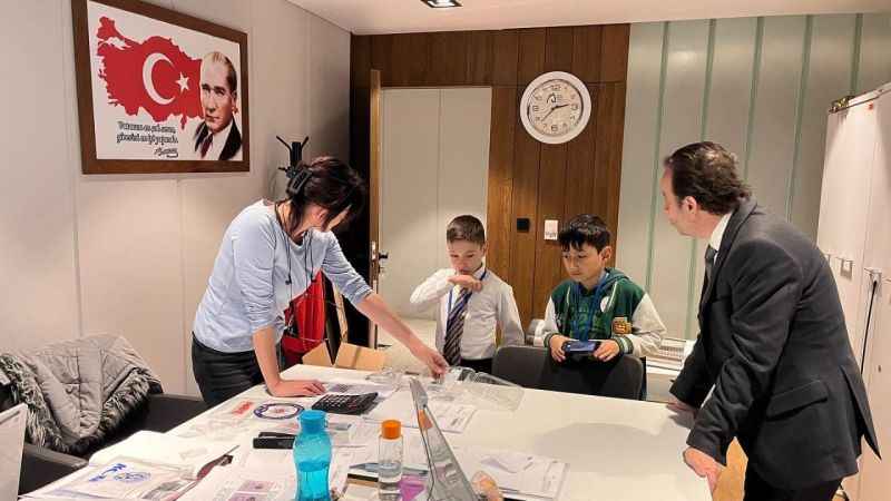 Troya Müzesi bir günlüğüne çocuklar tarafından yönetildi