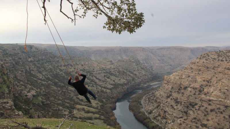 Şırnak Cehennem Deresi'nde 'cam seyir terası'