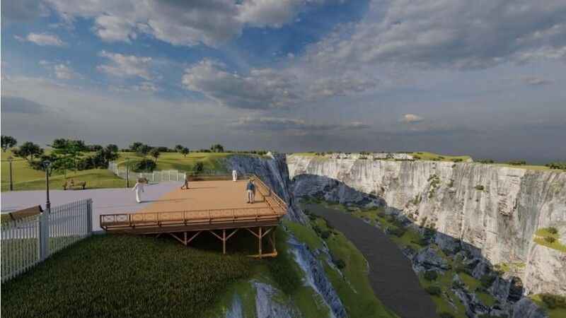 Şırnak Cehennem Deresi'nde 'cam seyir terası'