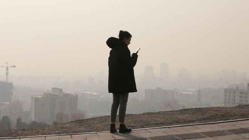 Tahran'da eğitime yoğun hava kirliliği arası