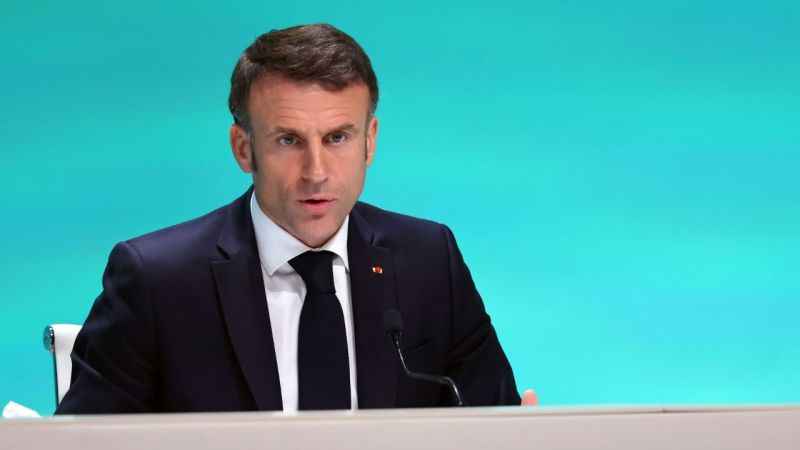 Macron: “Eğer İsrail'in güvenliği Filistinlilerin hayatları pahasına sağlanırsa bölgede İsrail için kalıcı bir güvenlik olamaz”