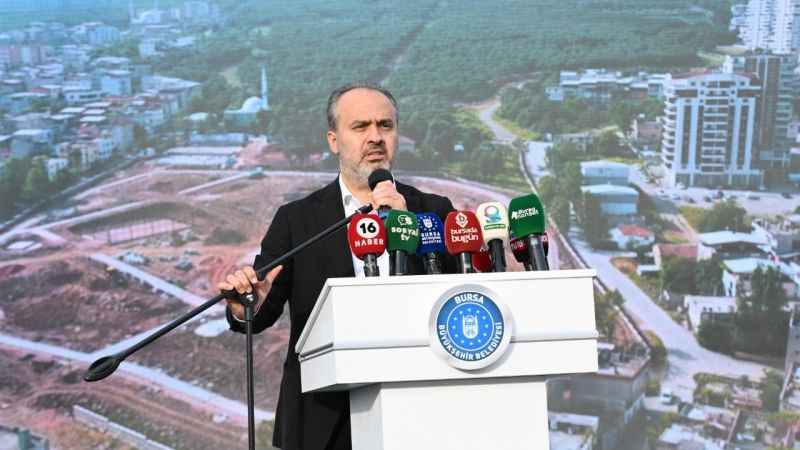 Bursa’ya nefes aldıracak ‘Yeşil’ yatırımlar sürüyor