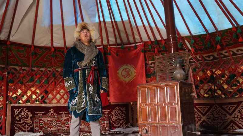 Peri bacaları arasında Orta Asya tanıtımı