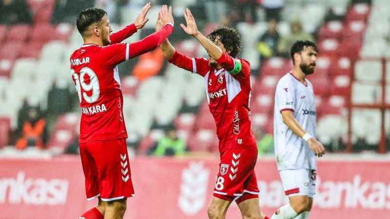 Ziraat Türkiye Kupası: Samsunspor: 3 - Tokat Belediye Plevne Spor: 0