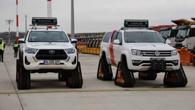 İGA İstanbul Havalimanı kışa hazır