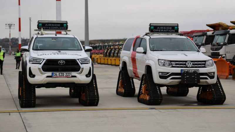 İGA İstanbul Havalimanı kışa hazır