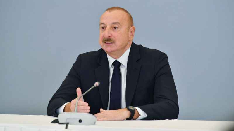 Aliyev: “Barış anlaşmasının esas maddeleri hazırlanıp Ermenistan'a gönderildi"