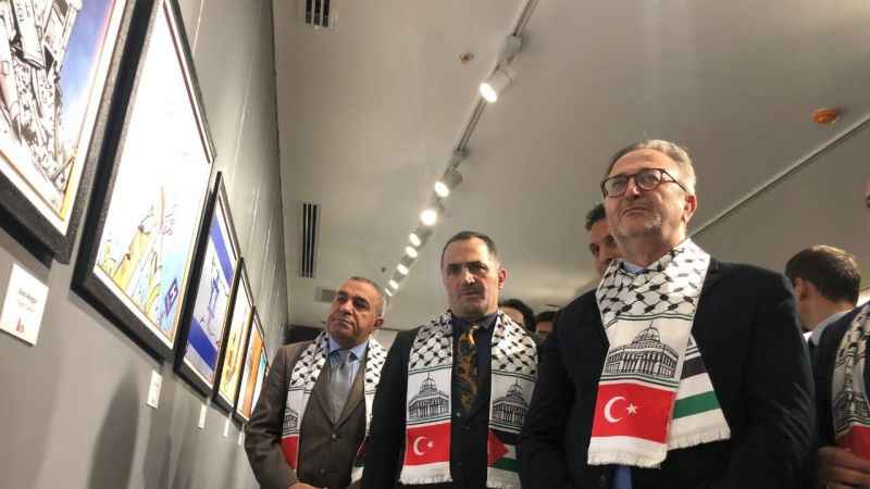 Beyoğlu’nda “Filistin, Daima” sergisi sanatseverlerİ bekliyor