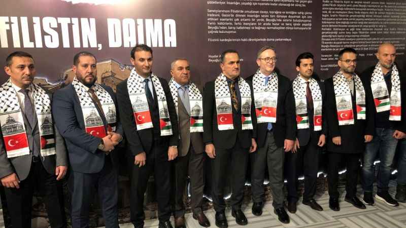 Beyoğlu’nda “Filistin, Daima” sergisi sanatseverlerİ bekliyor
