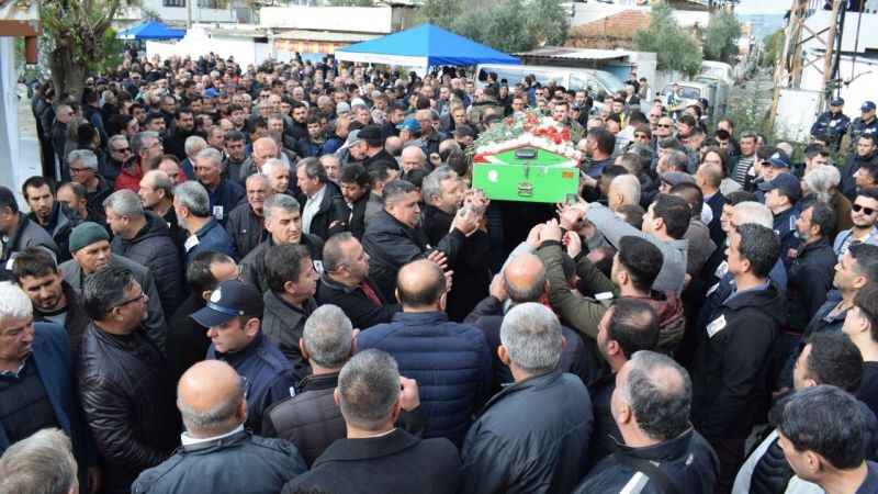 Başkan Enver Salih Dinçer, son yolculuğuna uğurlandı