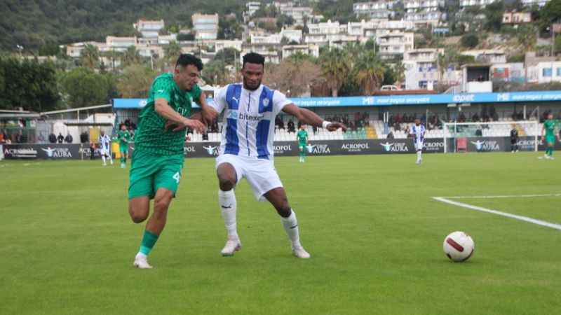 Trendyol 1. Lig: Bodrum FK: 1 - Tuzlaspor: 1