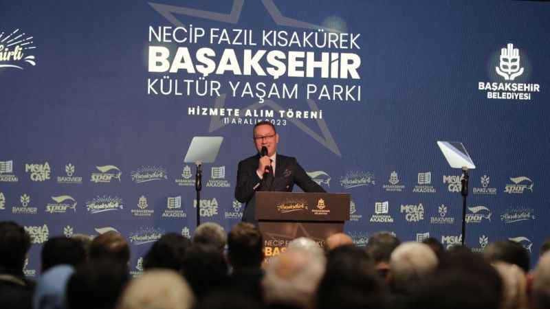 Başakşehir’in en büyük kültür yaşam parkı hizmete açıldı