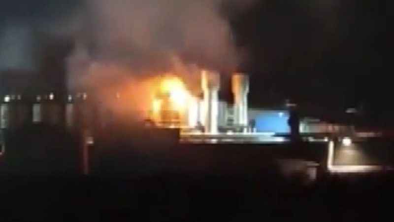 Gaziantep'te geri dönüşüm fabrikasında yangın