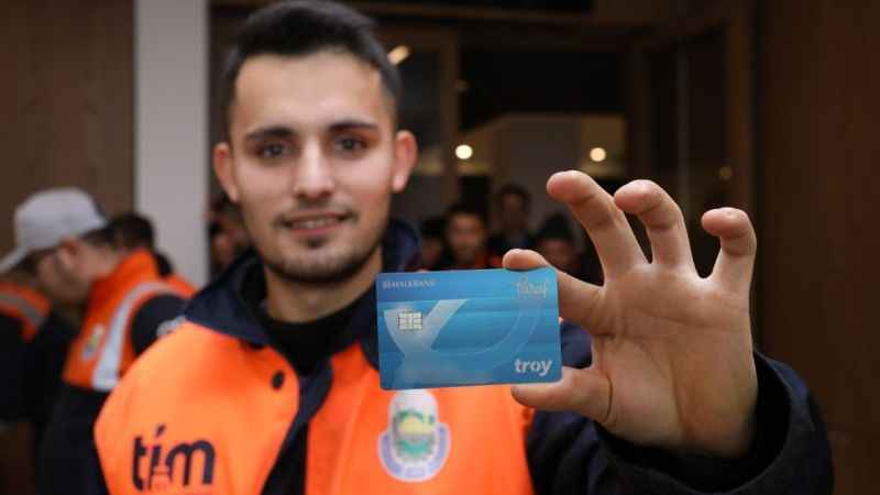 İnegöl Belediye’sinde Troy kart dönemi başladı