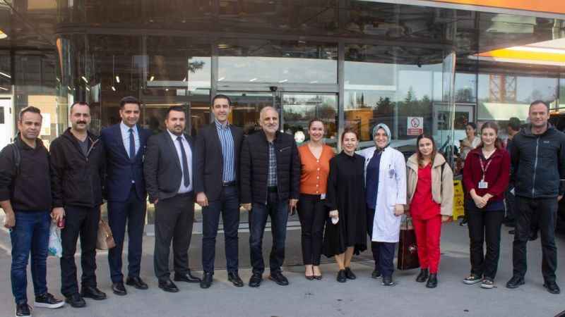 Başkan Zorluoğlu tedavi gördüğü hastaneden taburcu oldu