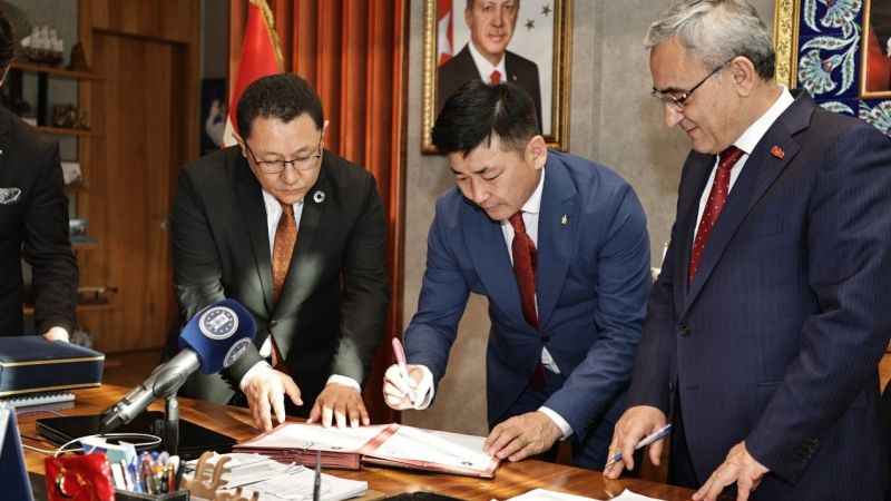 Kütahya, Moğolistan'ın Darkhan kenti ile kardeş şehir oldu