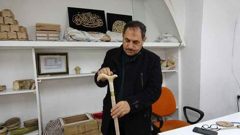 Mardinli usta, sedefçiliği tek başına ayakta tutmaya çalışıyor