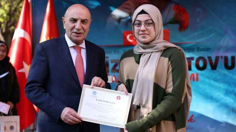 Keçiören'de Cengiz Aytmatov için anma töreni