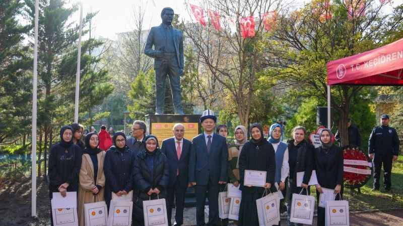 Keçiören'de Cengiz Aytmatov için anma töreni