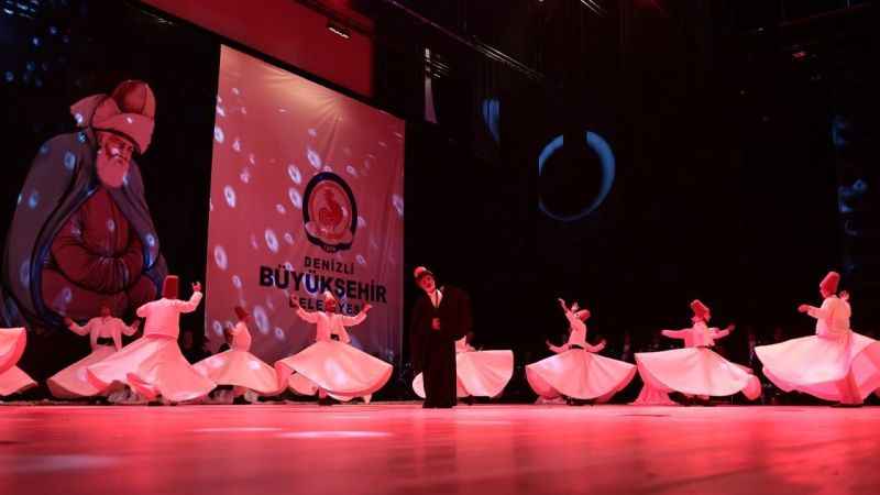 Denizli'de Hz. Mevlana için anma programı