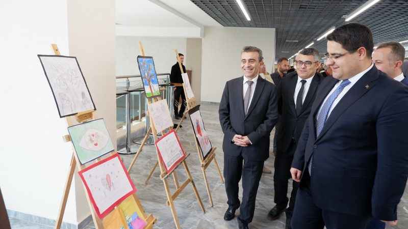 Çocuklar çizimleriyle organ bağışını anlattı