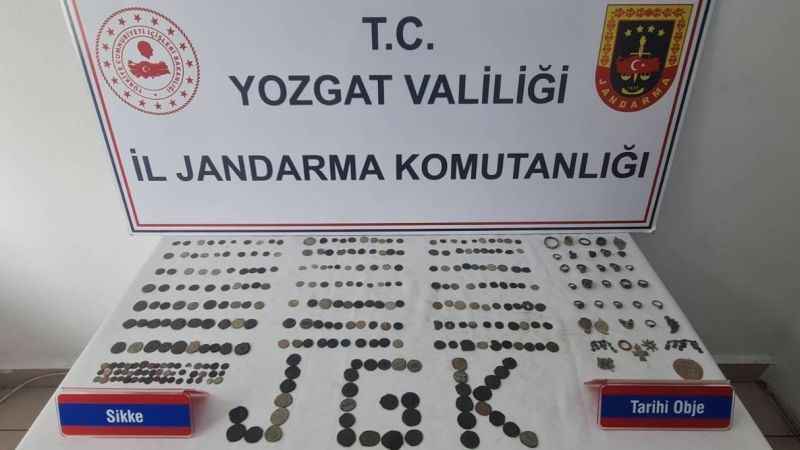 Yozgat’ta tarihi eser operasyonu: 1 gözaltı