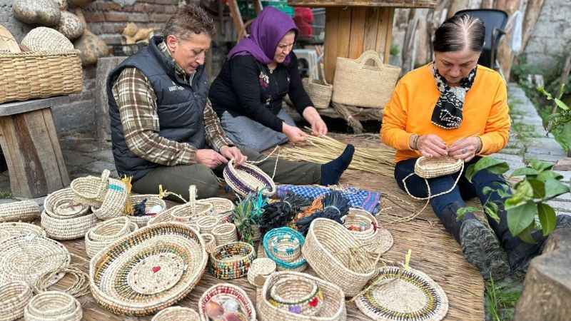 Sazlıklardan sanata: ‘Bafra zembili’