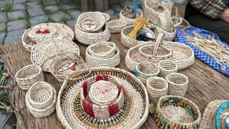 Sazlıklardan sanata: ‘Bafra zembili’