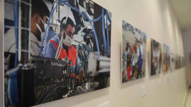 Gaziantep'te Uluslararası Göç Örgütü'nün sergisi açıldı