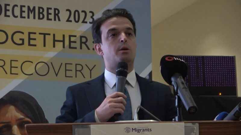 Gaziantep'te Uluslararası Göç Örgütü'nün sergisi açıldı